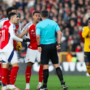 “Blatant Cheating” – Arsenal Fans React To Shocking Decision To Send Off Lewis-Skelly